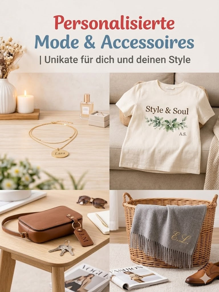 Mode personalisieren | Kleidung & Accessoires gestalten