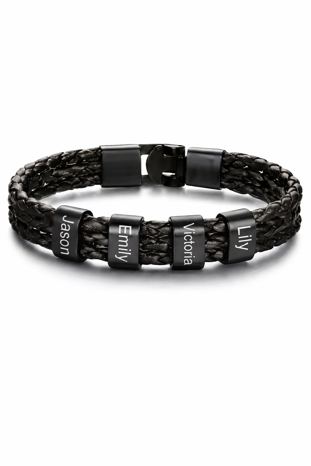 Personalisiertes Lederarmband mit Gravur | Namensarmband Zonify