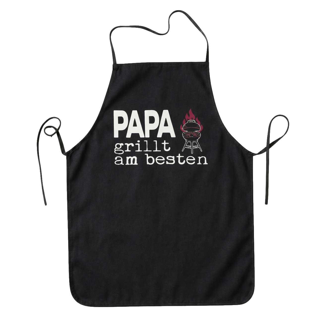 Grillschürze „Papa grillt am besten“ | Lustiges BBQ-Geschenk Zonify