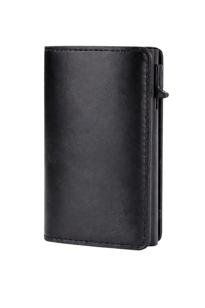 Zonify Personalisierbares Pop-up-Kartenetui-Portemonnaie mit Lasergravur Zonify