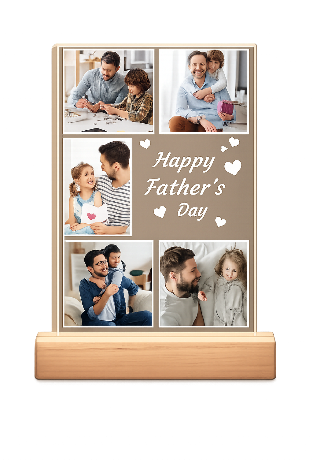 Personalisierte Acrylplatte mit Foto
