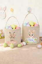 Personalisierte Ostertasche mit Namen | Süßes Osterkörbchen Zonify
