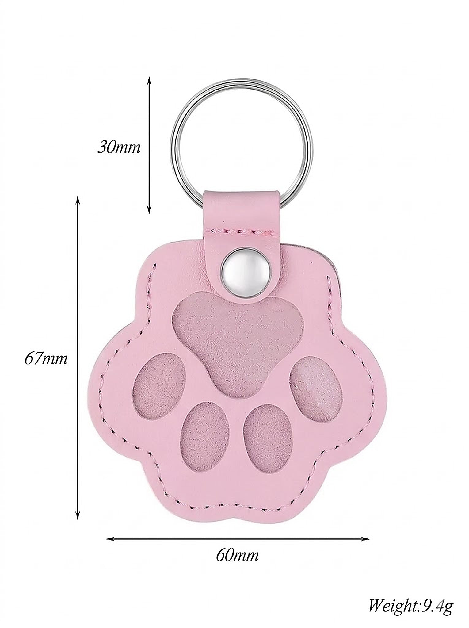 Personalisierter Pfoten-Schlüsselanhänger | Tierhaar-Andenken mit Gravur Zonify