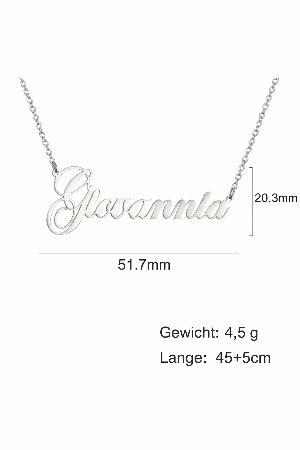 Personalisierte Namenskette | Zonify Zonify