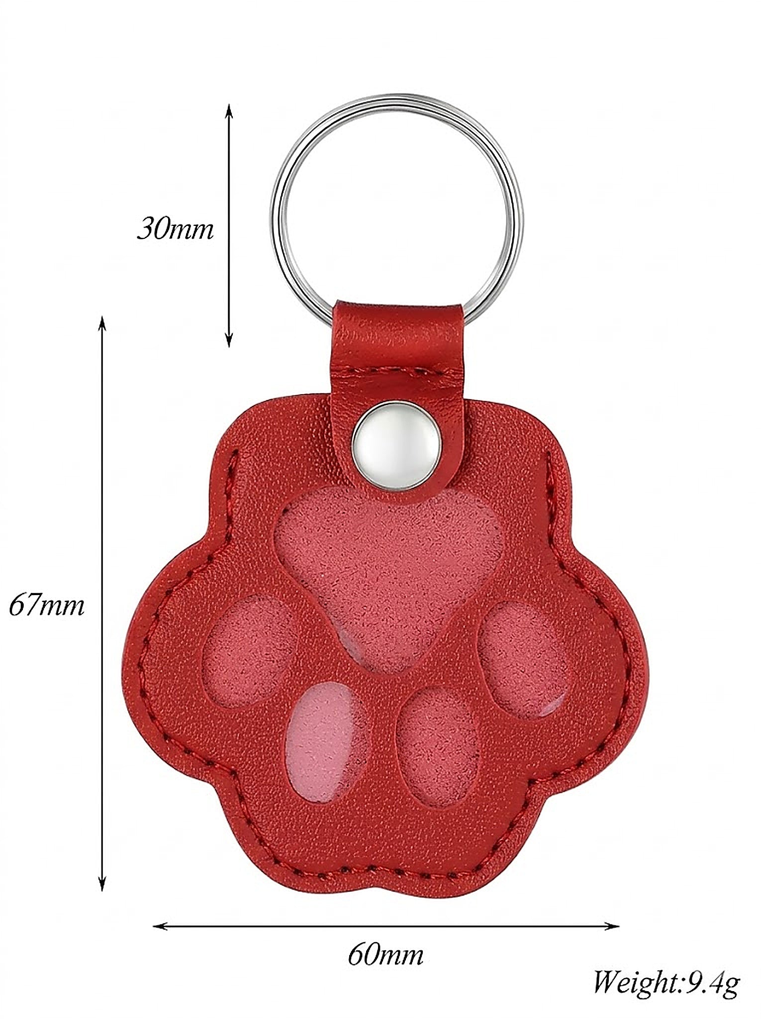 Personalisierter Pfoten-Schlüsselanhänger | Tierhaar-Andenken mit Gravur Zonify