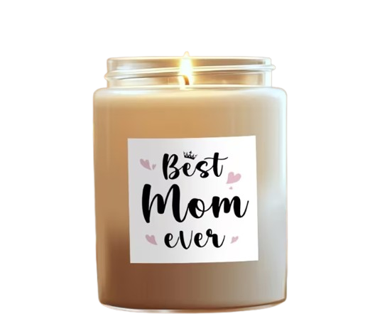 Wohlfühl-Kerze „Best Mom ever“ | Einzigartiges Geschenk für Mama Zonify