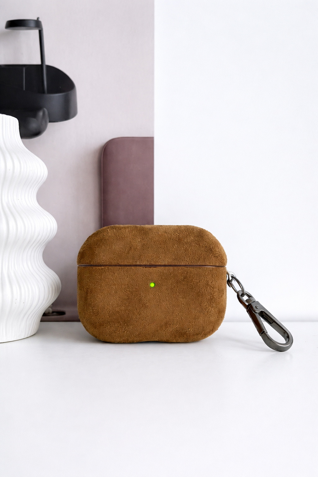 Luxus Wildleder Case für AirPods Pro 1/2/3 | Alcantara-Stil Hülle - Zonify