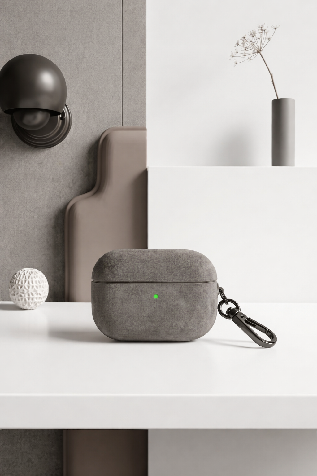 Luxus Wildleder Case für AirPods Pro 1/2/3 | Alcantara-Stil Hülle - Zonify