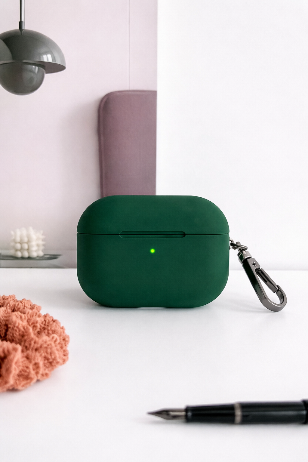 Luxus Wildleder Case für AirPods Pro 1/2/3 | Alcantara-Stil Hülle - Zonify