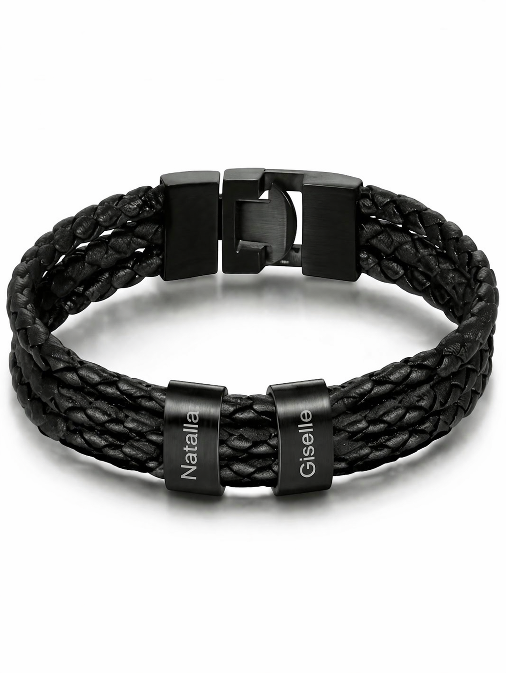 Personalisiertes Lederarmband mit Gravur | Namensarmband Zonify