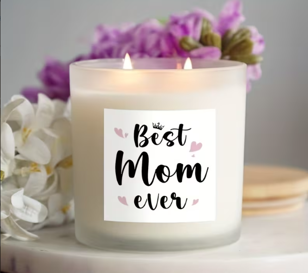 Wohlfühl-Kerze „Best Mom ever“ | Einzigartiges Geschenk für Mama Zonify
