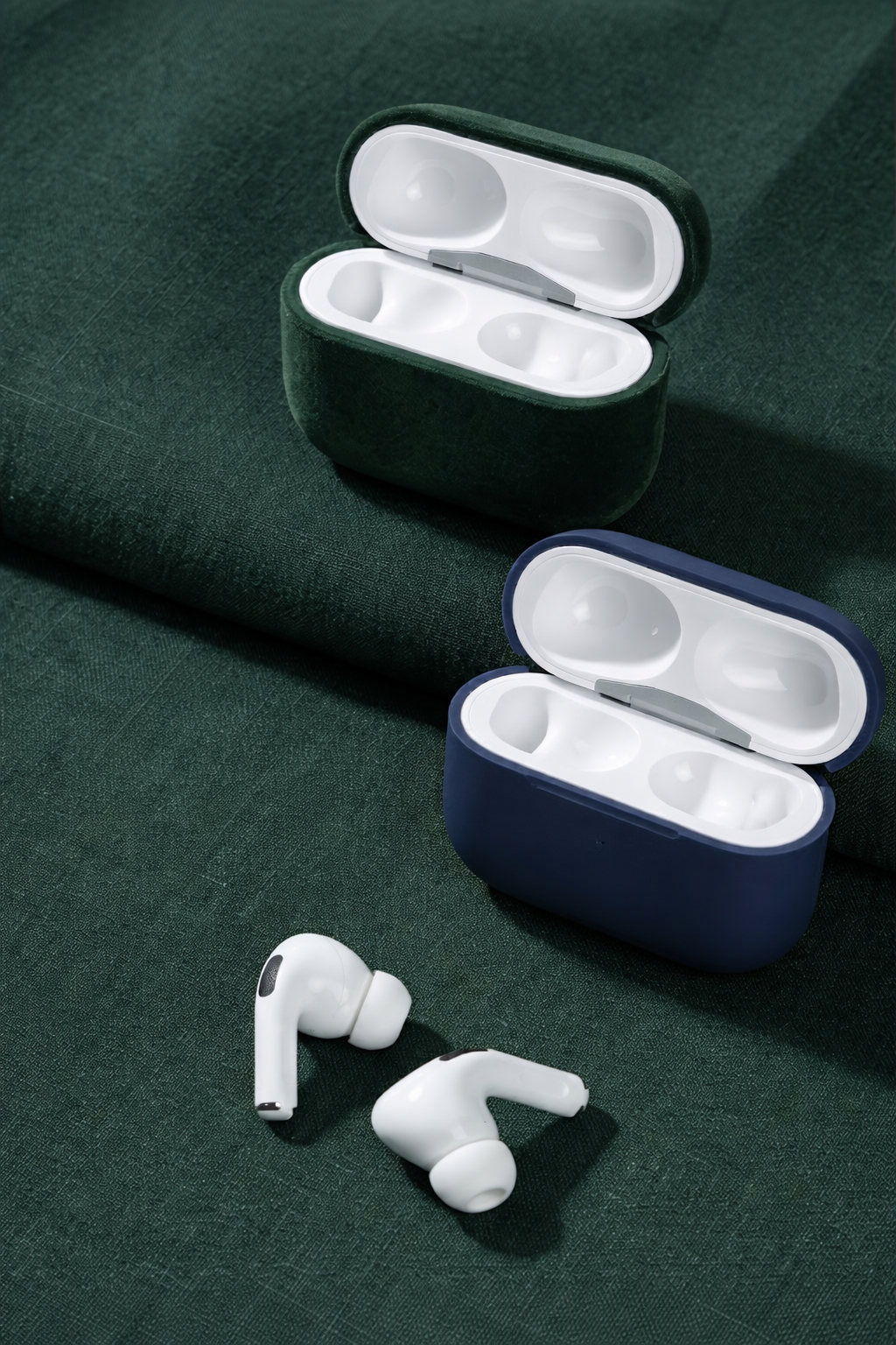 Luxus Wildleder Case für AirPods Pro 1/2/3 | Alcantara-Stil Hülle - Zonify